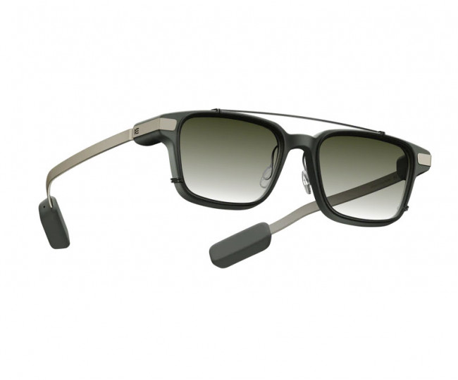 Even Realities G2 Clip & Pouch (Green) Frame B